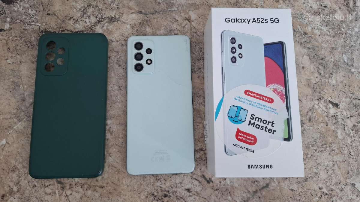 Telefonas "Samsung Galaxy A52s 5G" - nuotraukos Nr. 5