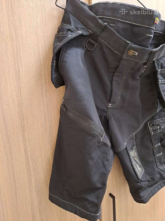 Blacklader dzinsiniai darbo sortai 54/XXL d. - nuotraukos Nr. 4