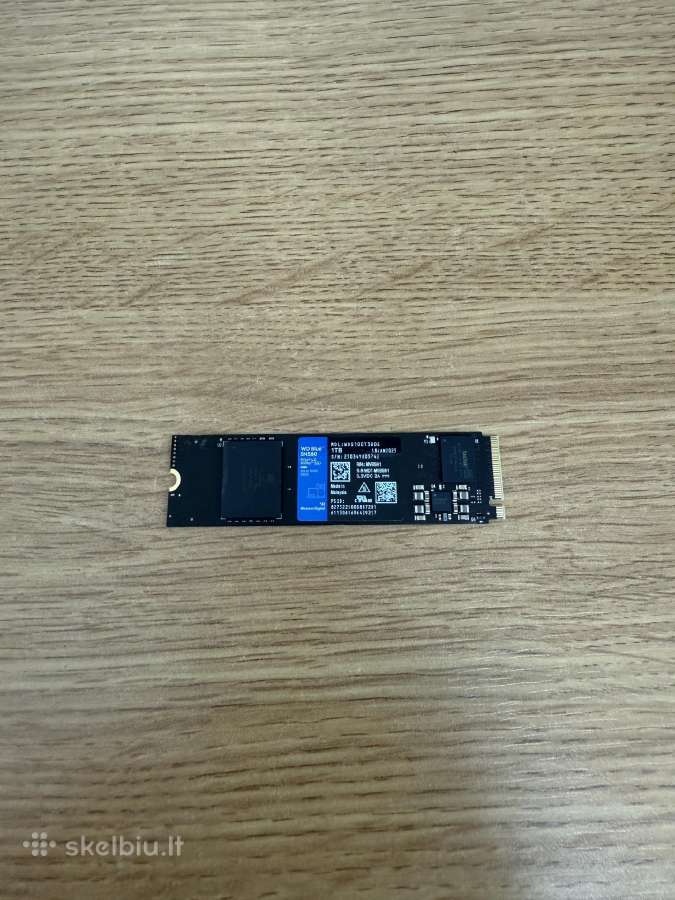 Wd Blue Sn580 1tb M.2 - nuotraukos Nr. 2