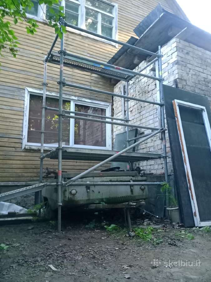 Mūrininkų pastoliai aukštis 3 m plotis1m ilgis2,5m - nuotraukos Nr. 4
