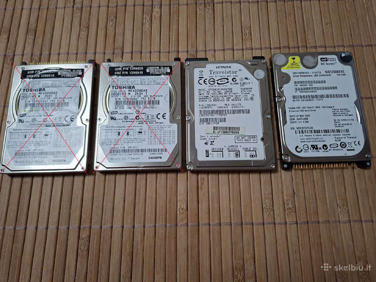 2.5" HDD Ide/pata - nuotraukos Nr. 3