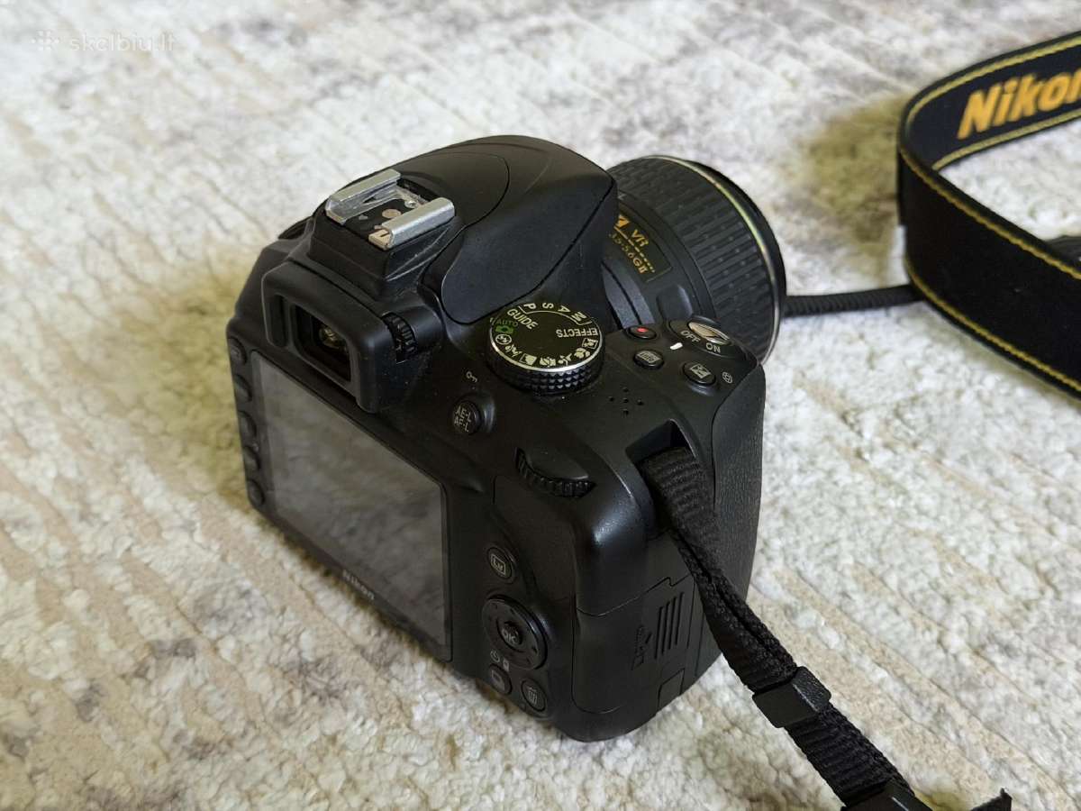 Nikon D3300 / Dslr / 18-55mm / 18k kadrų - nuotraukos Nr. 4