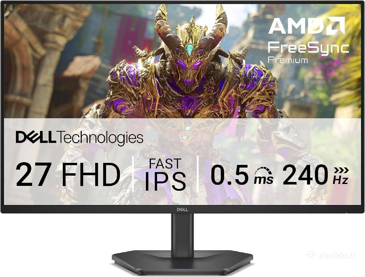 Monitorius Dell 27 240hz naujas Se2726hg-100eu+PVM - nuotraukos Nr. 2