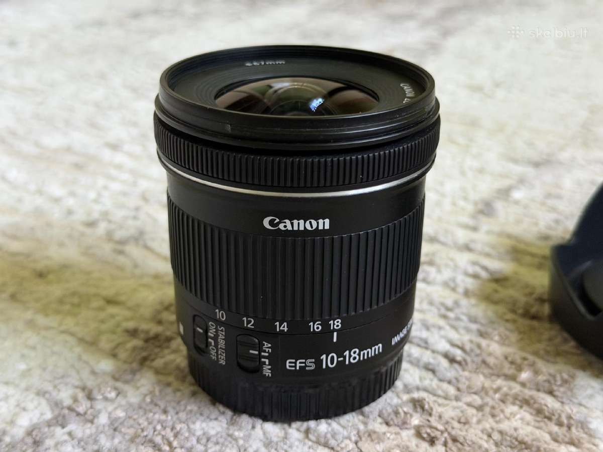 Canon Ef-s 10-18mm 1:4.5-5.6 Is Stm objektyvas - nuotraukos Nr. 3