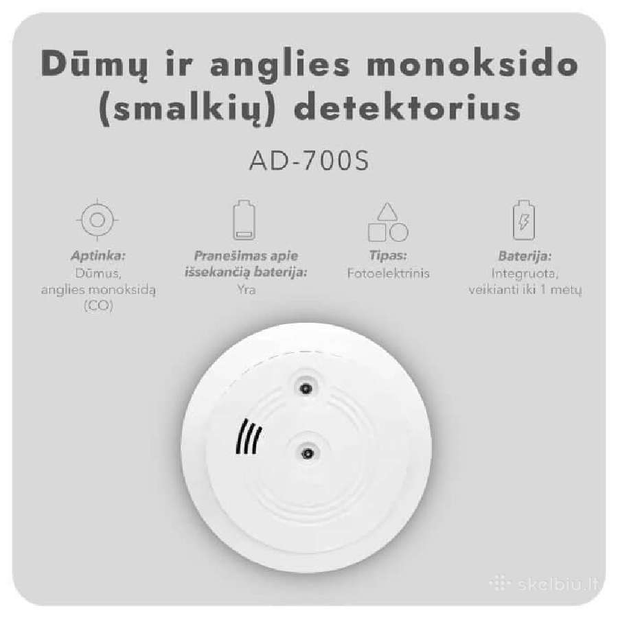 Dūmų detektorius - nuotraukos Nr. 18