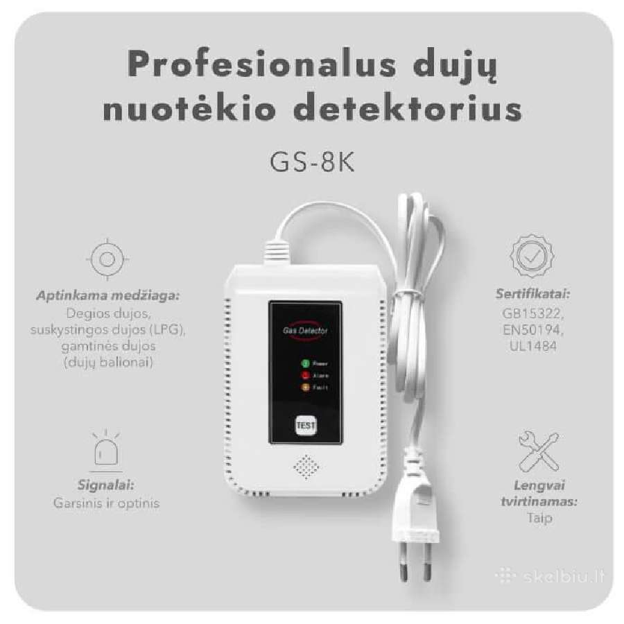Dūmų detektorius - nuotraukos Nr. 20