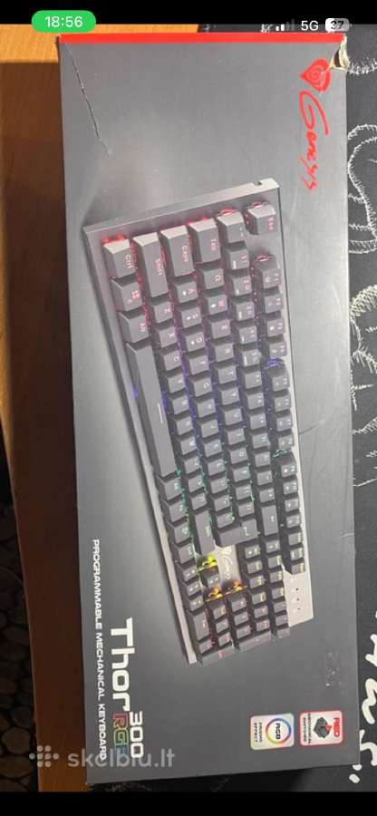 Parduodama klaviatūrą genesis thor 300 rgb - nuotraukos Nr. 6