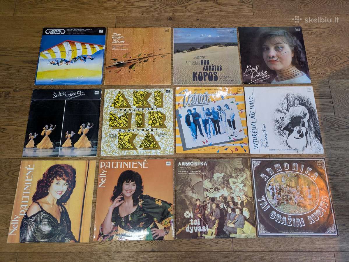 Didelė vinilinių plokštelių kolekcija - nuotraukos Nr. 3