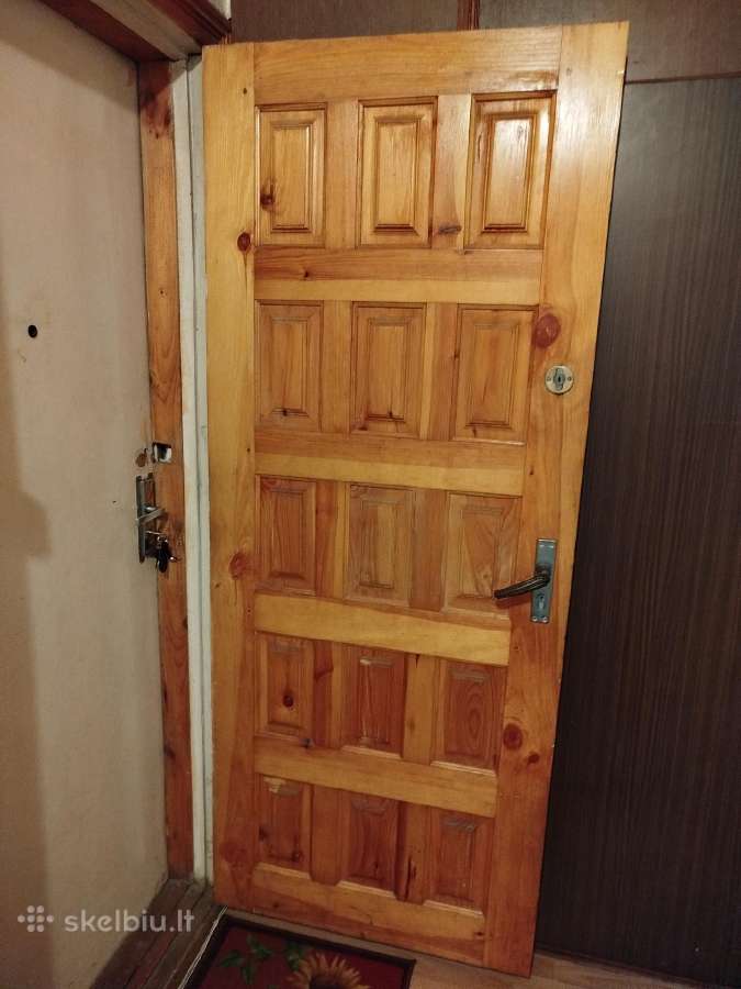мEdinės lauko durys 80x200 - nuotraukos Nr. 2