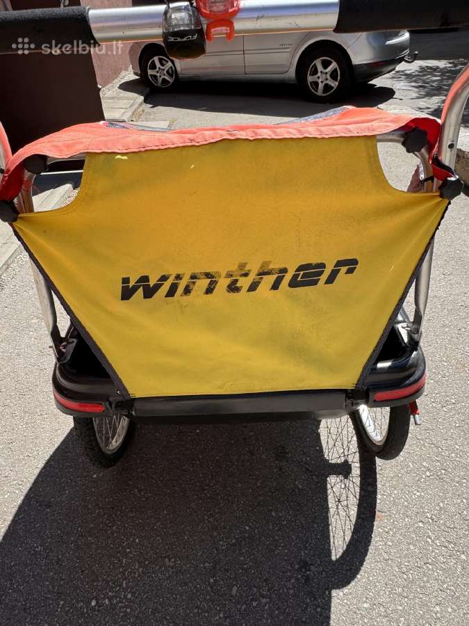 Winther dviračio priekaba vaikui - nuotraukos Nr. 2