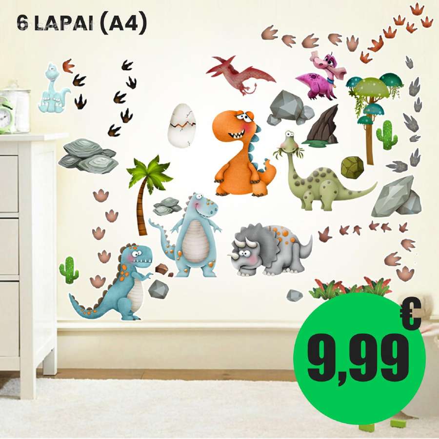 Vaikiški sienų lipdukai vaikams - nuotraukos Nr. 2