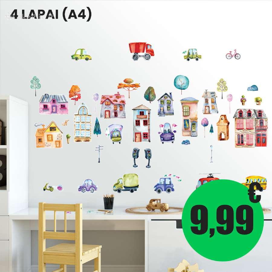Vaikiški sienų lipdukai vaikams - nuotraukos Nr. 4
