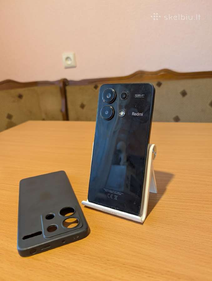 Juodas Redmi note 13, 128gb - nuotraukos Nr. 2