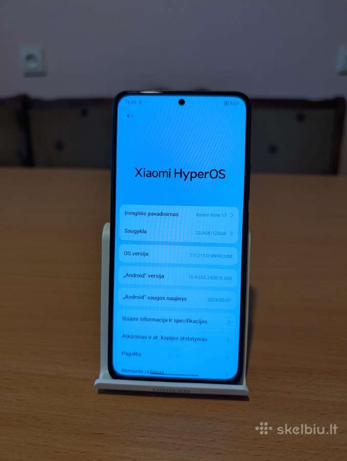 Juodas Redmi note 13, 128gb - nuotraukos Nr. 7