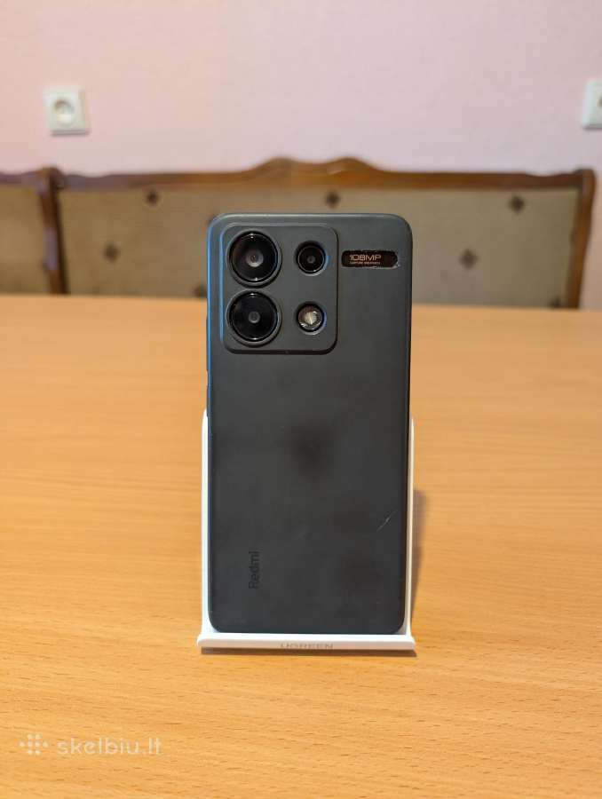 Juodas Redmi note 13, 128gb - nuotraukos Nr. 8