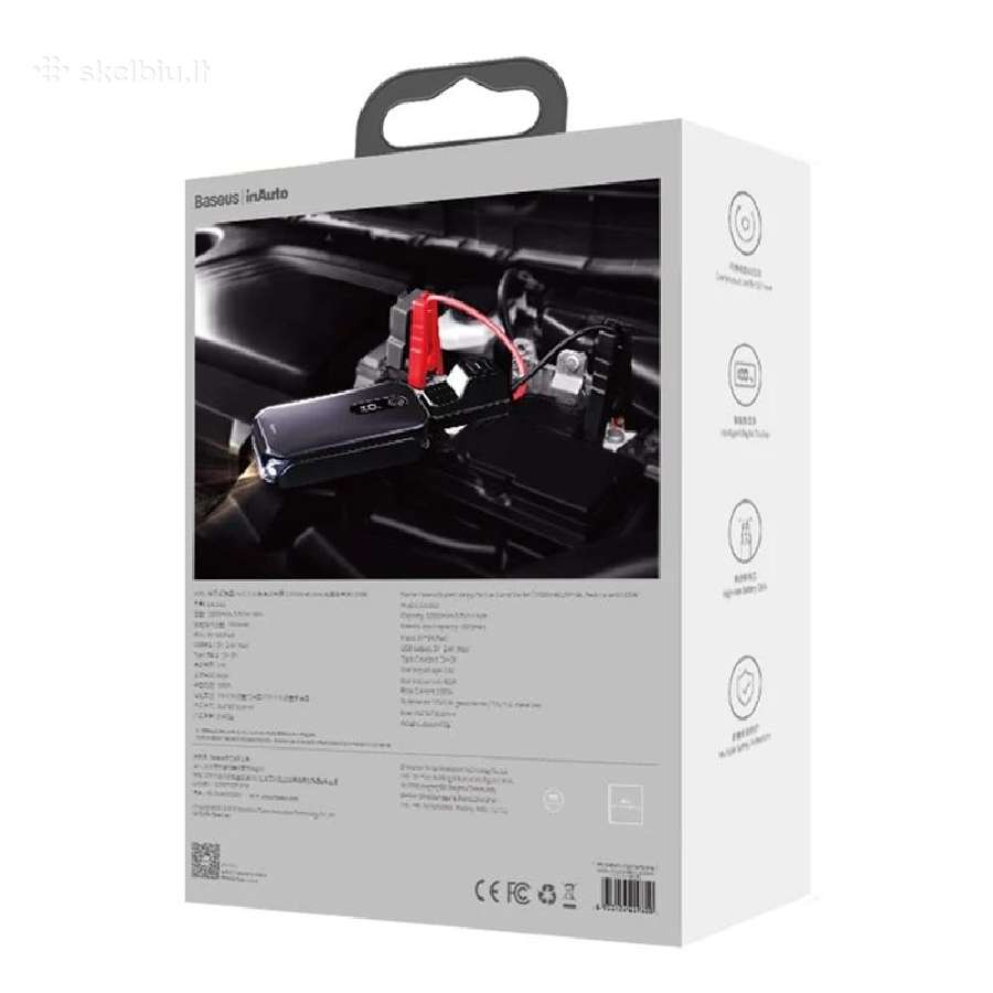Automobilio užvedimo įrenginys ir Powerbankas - nuotraukos Nr. 2