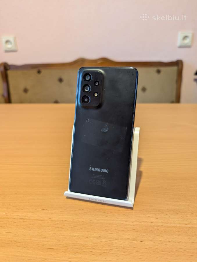 Juodas Samsung A53 128gb - nuotraukos Nr. 2