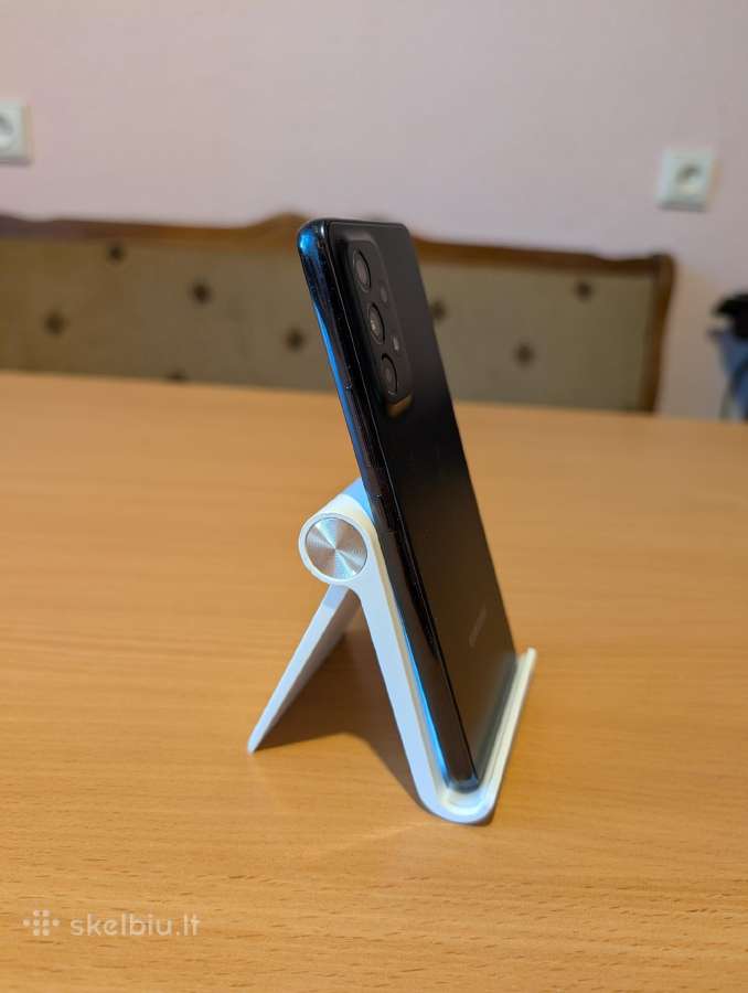 Juodas Samsung A53 128gb - nuotraukos Nr. 3