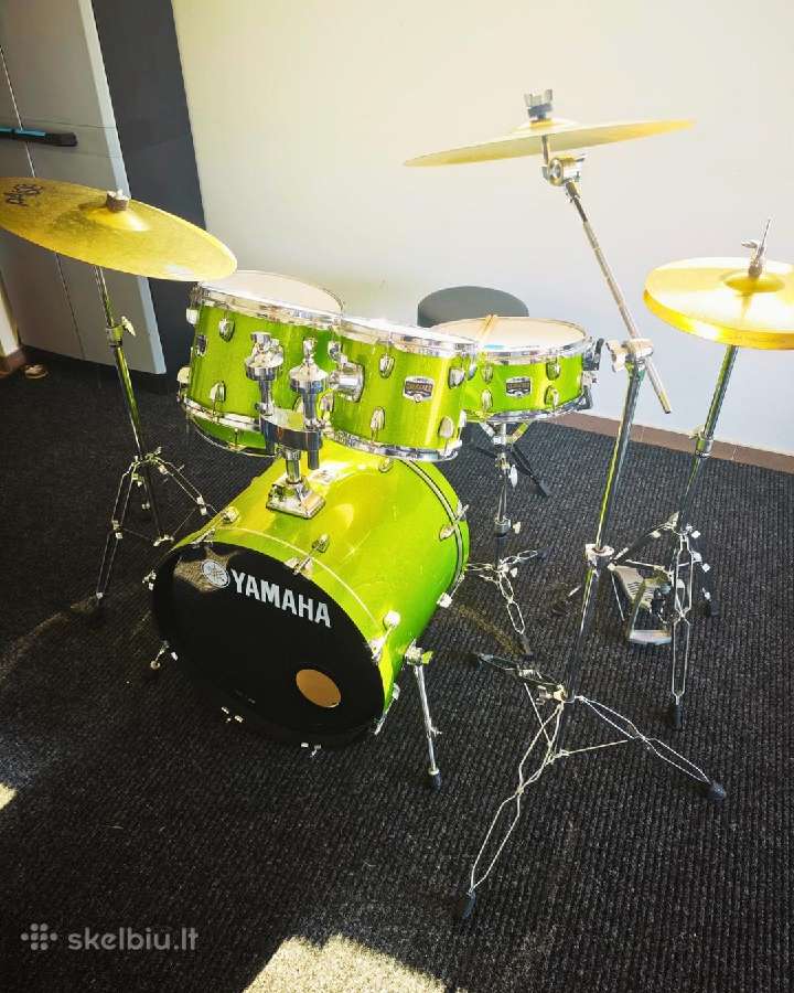 Yamaha akustinių būgnų komplektas - nuotraukos Nr. 2