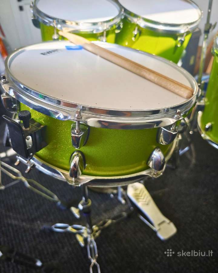 Yamaha akustinių būgnų komplektas - nuotraukos Nr. 4