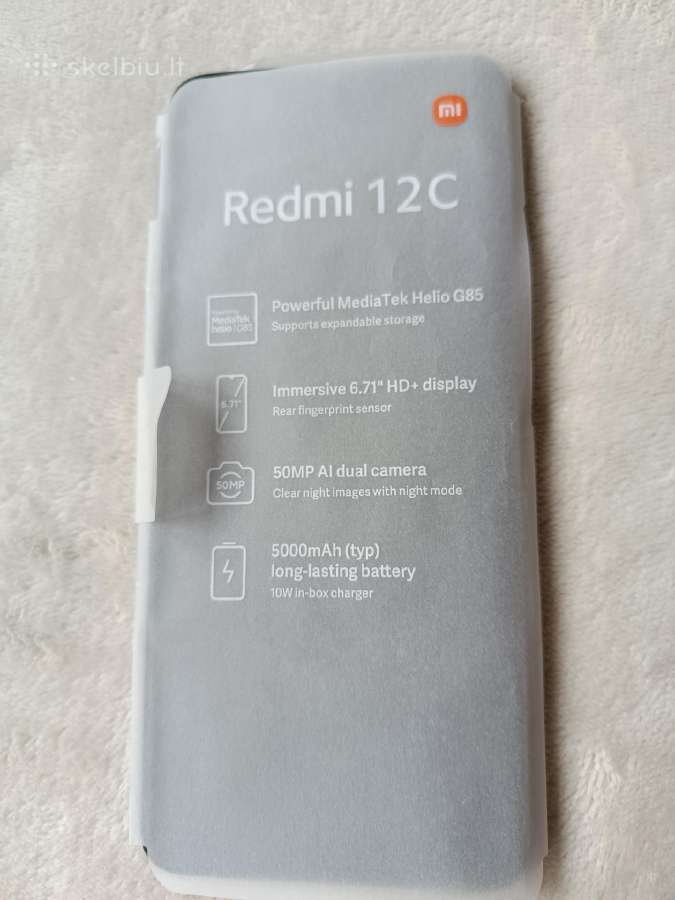 Telefonas Redmi12c - nuotraukos Nr. 5