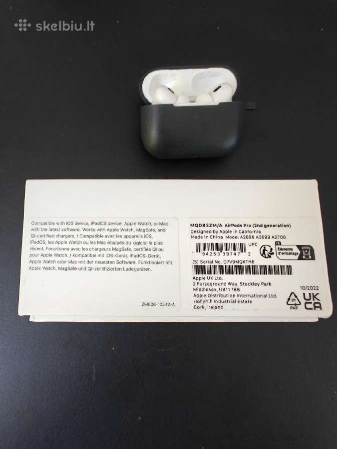 Apple airpods pro 2 - nuotraukos Nr. 2