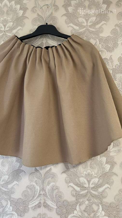 Zara Basic smėlio spalvos sijonasdydis S. - nuotraukos Nr. 4