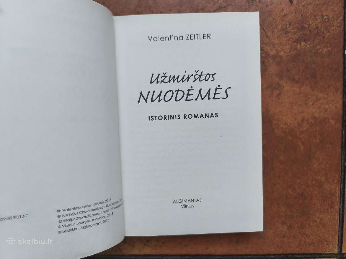 Valentina Zeitler "Užmirštos nuodėmės" - nuotraukos Nr. 3