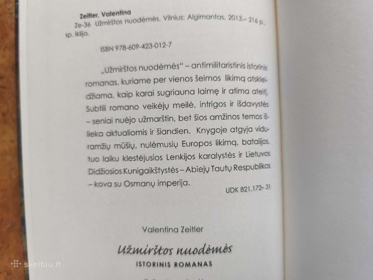 Valentina Zeitler "Užmirštos nuodėmės" - nuotraukos Nr. 13