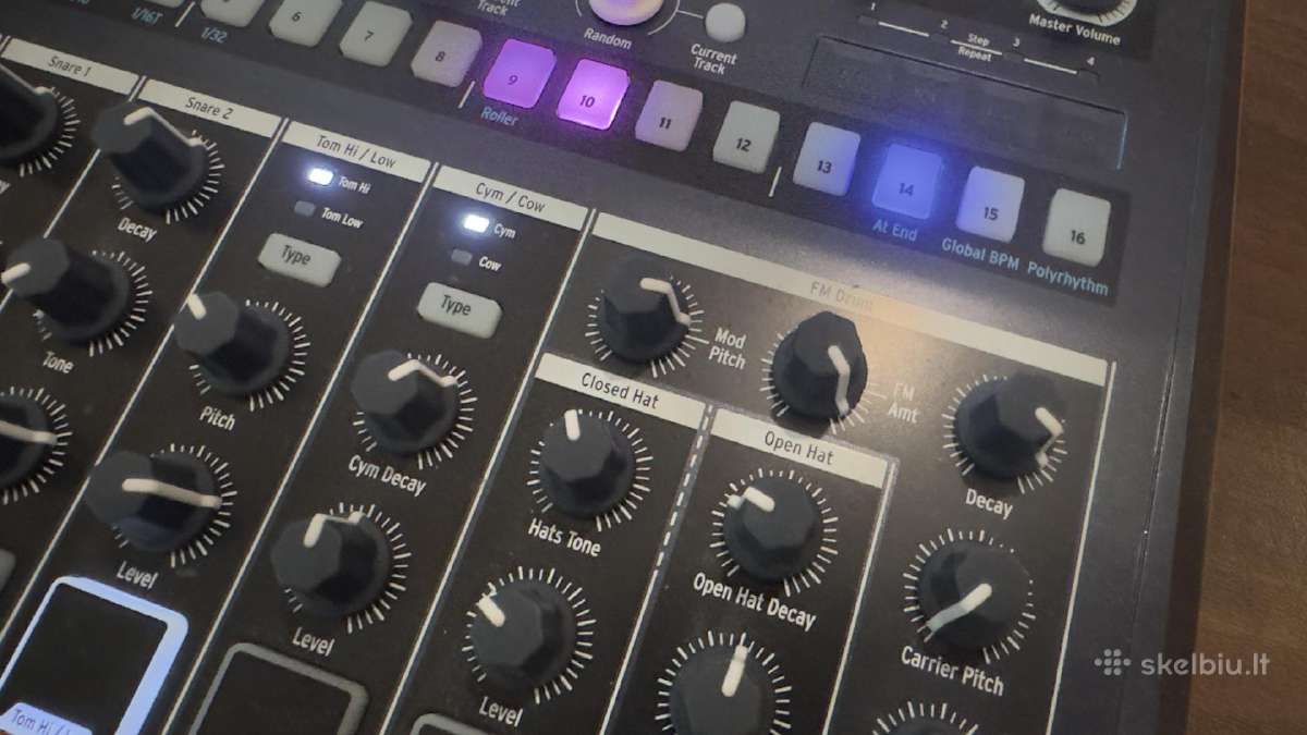 Arturia Drumbrute Impact – analoginė būgnų mašina - nuotraukos Nr. 3