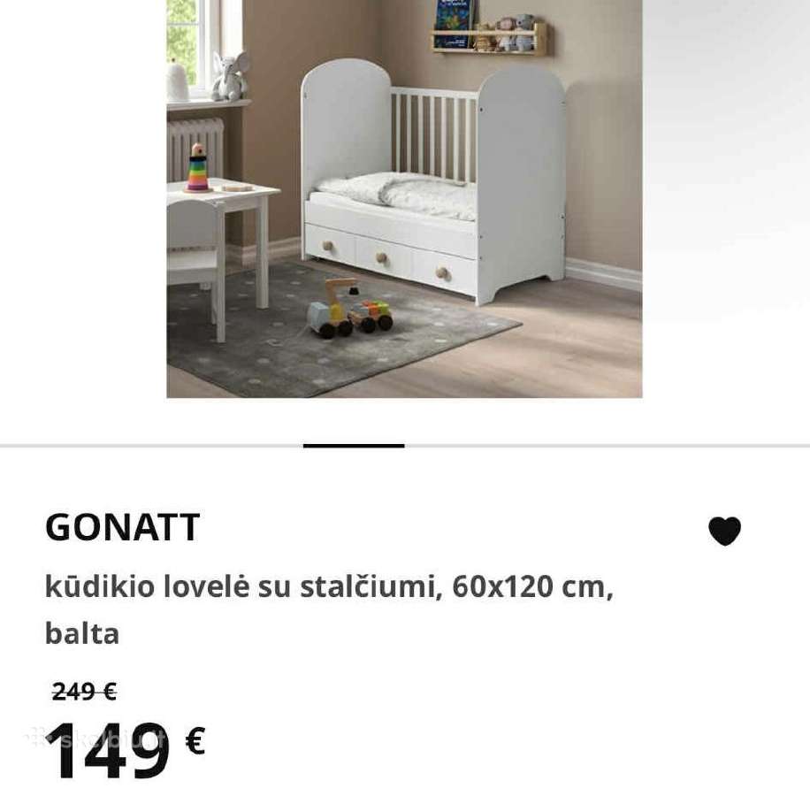 Kūdikio lovelė - nuotraukos Nr. 2