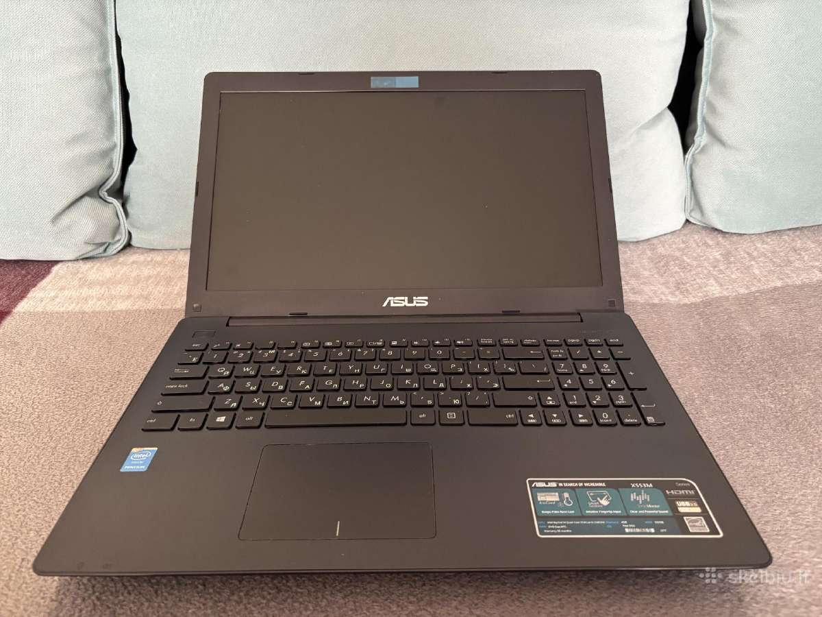 Asus X553m 4 GB / HDD 500 GB / Intel Pentium - nuotraukos Nr. 2