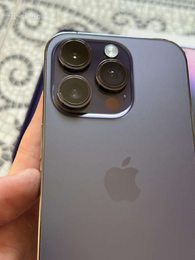 iPhone 14 Pro 128gb Purple - nuotraukos Nr. 9