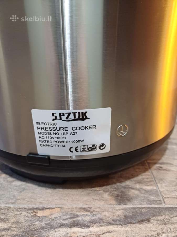 Elektrinis greitpuodis 12 viename - nuotraukos Nr. 3