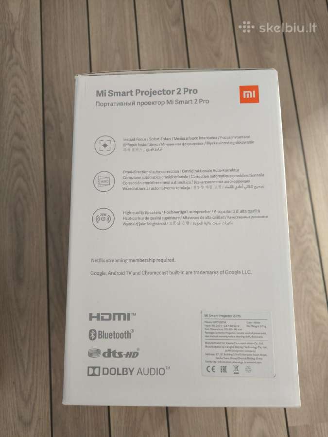Xiaomi Mi Smart Projector 2 Pro - nuotraukos Nr. 4