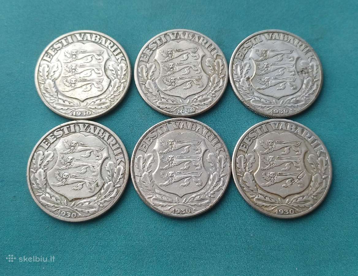 2 kronos 1930 Estija - nuotraukos Nr. 3