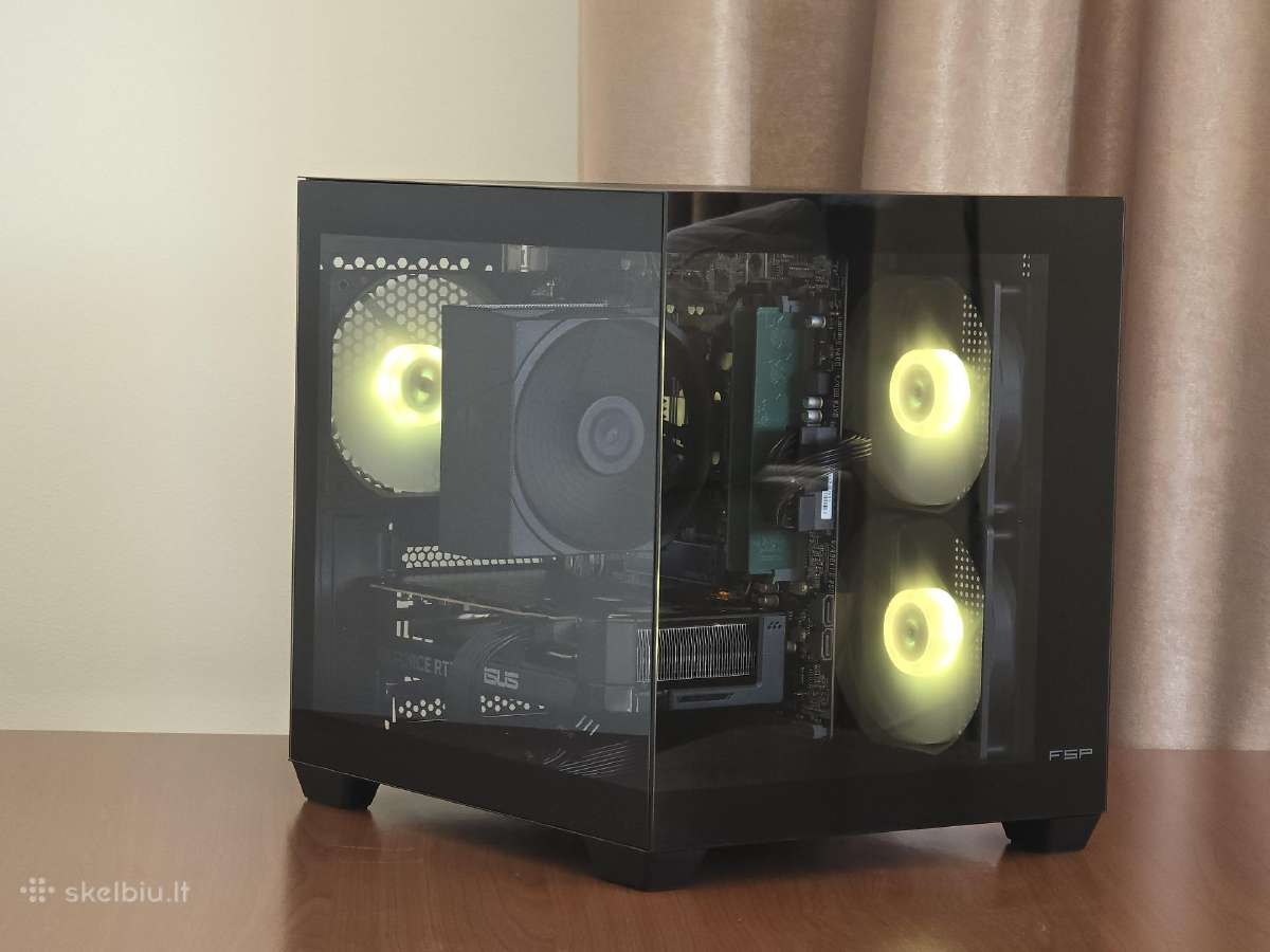 Gaming Pc R5-5gen, Rtx 5060, 16 RAM, SSD 512g - nuotraukos Nr. 9