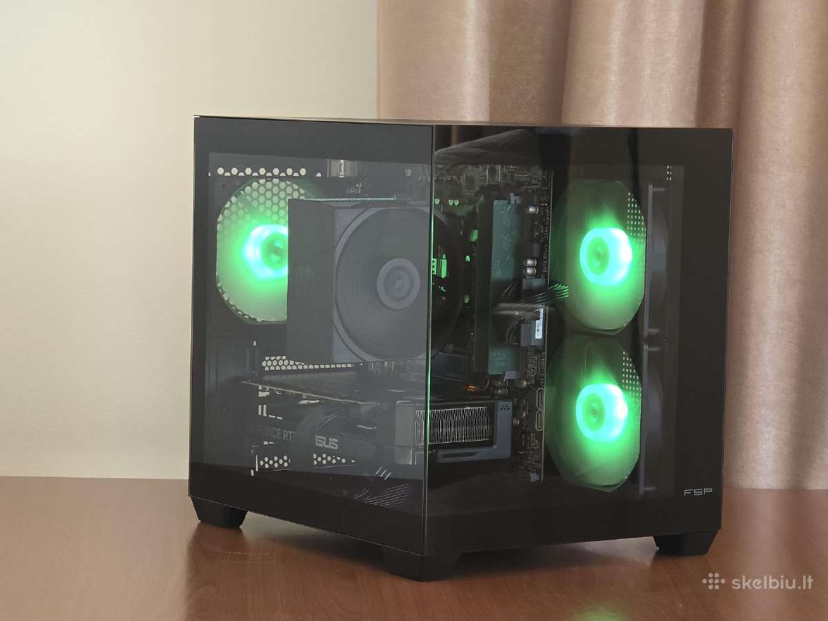 Gaming Pc R5-5gen, Rtx 5060, 16 RAM, SSD 512g - nuotraukos Nr. 10