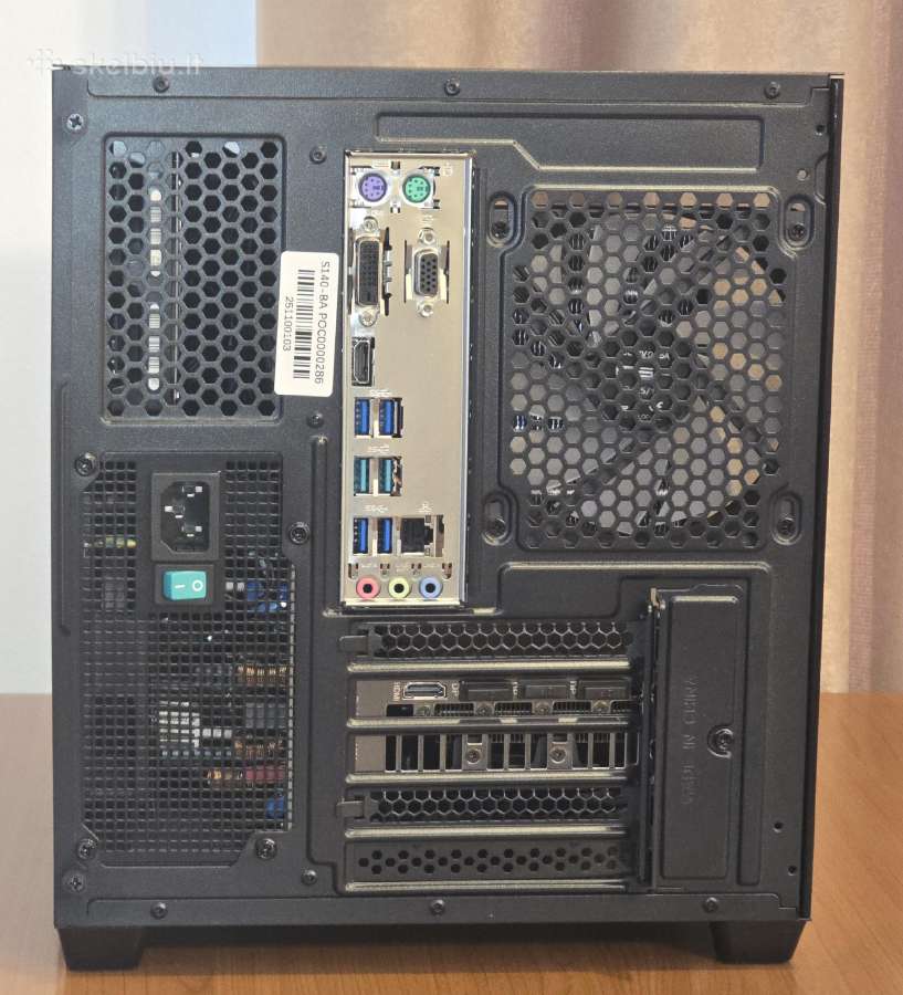 Gaming Pc R5-5gen, Rtx 5060, 16 RAM, SSD 512g - nuotraukos Nr. 4