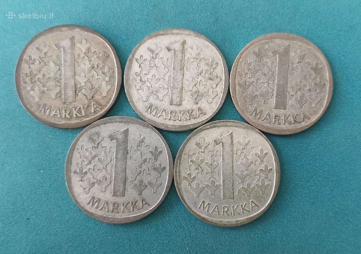 1 markes rinkinys Suomija - nuotraukos Nr. 2