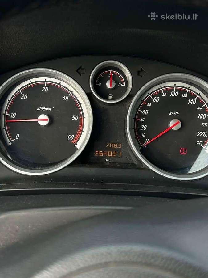 Opel Zafira B 1.9 Cdti 81 kw su defektu - nuotraukos Nr. 5