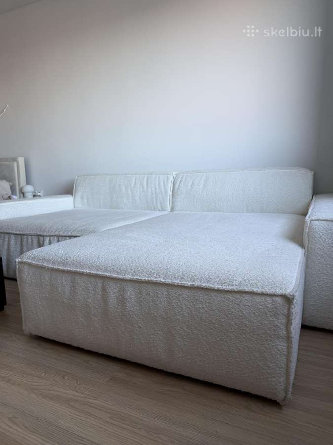Modulinis boucle audinio minkštas kampas - nuotraukos Nr. 4