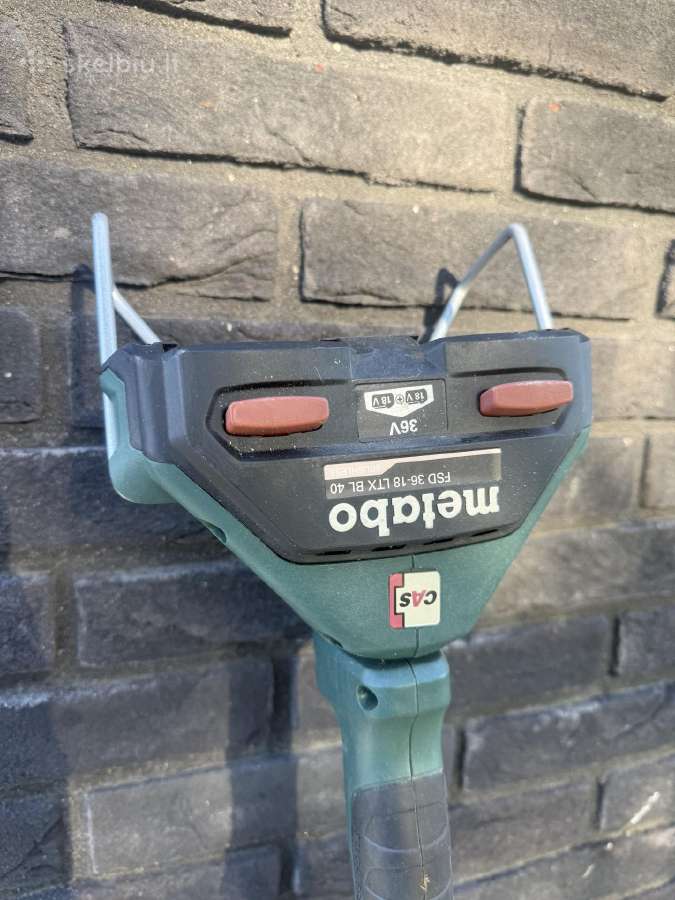 Trimeris Metabo Fsd 36-18 Ltx Bl 40 - nuotraukos Nr. 2