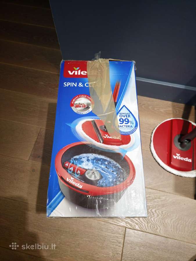 Vileda Spin & Clean grindų valymo rinkinys - nuotraukos Nr. 10