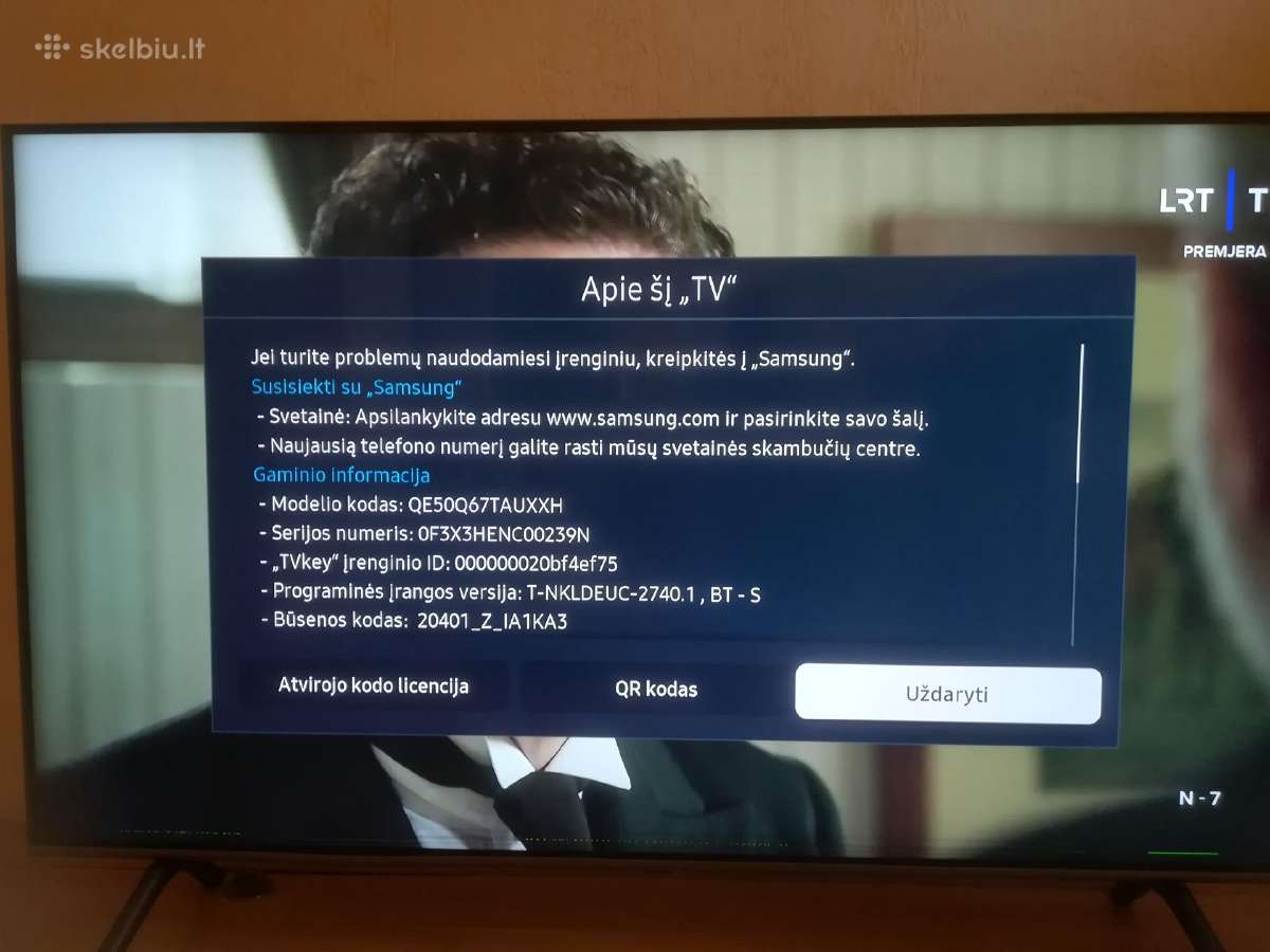Samsung Qe50q67tau 127cm Smart TV Wi-fi Go3 - nuotraukos Nr. 7