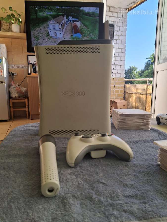 Xbox 360 naudotas su pulteliu mikrofonu žaidimais - nuotraukos Nr. 5