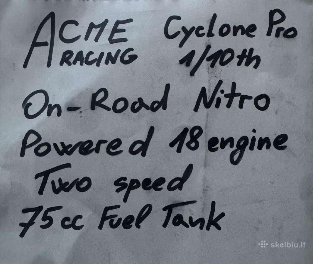 Nitro modeliai acme racing - nuotraukos Nr. 9