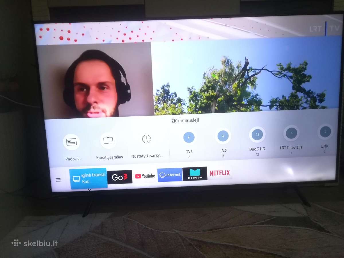 Samsung 165cm Ue65nu6025 4k Go3 Youtube Wi-fi - nuotraukos Nr. 3