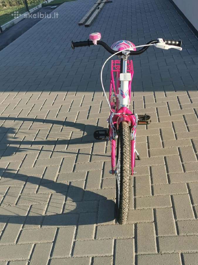 Mergaitiškas dviratis 20 colių ratais - nuotraukos Nr. 4