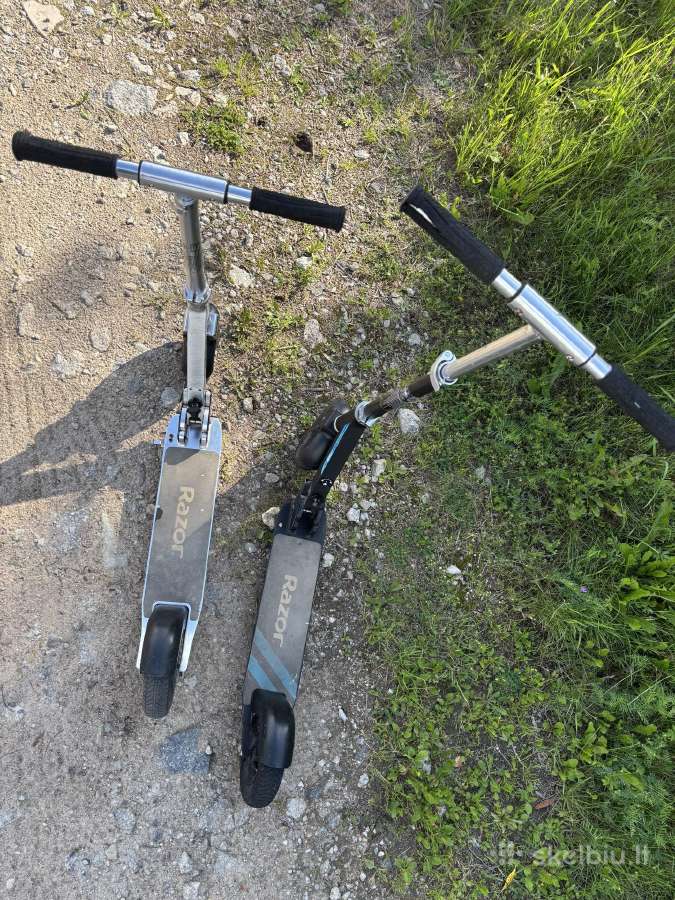 Paspirtukai Hudora ir Razor - nuotraukos Nr. 2